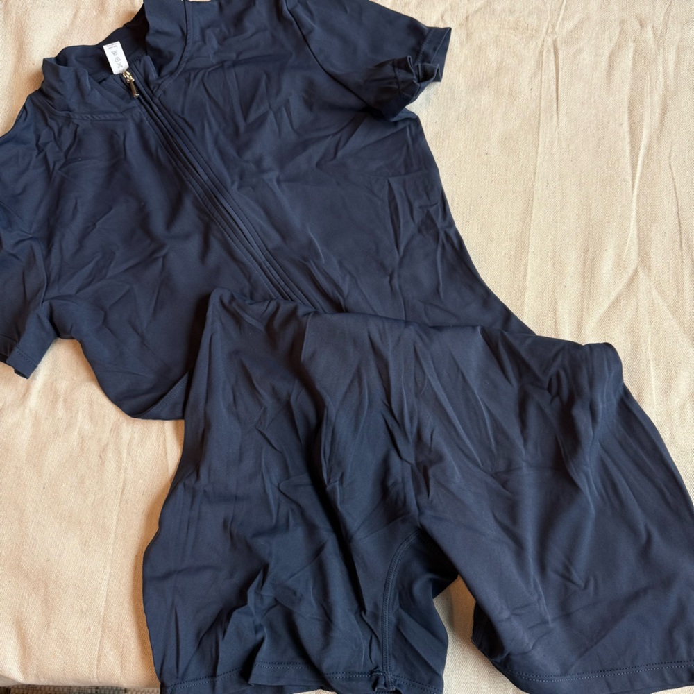 LIKE NEW Workout romper set